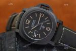 Swiss Grade Copy Luminor Marina Panerai Watch Black Dial Black Case